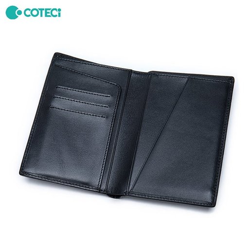 COTECi 14055 محفظة جواز سفر جلد طبيعي COTECi 14055 Passport Holder