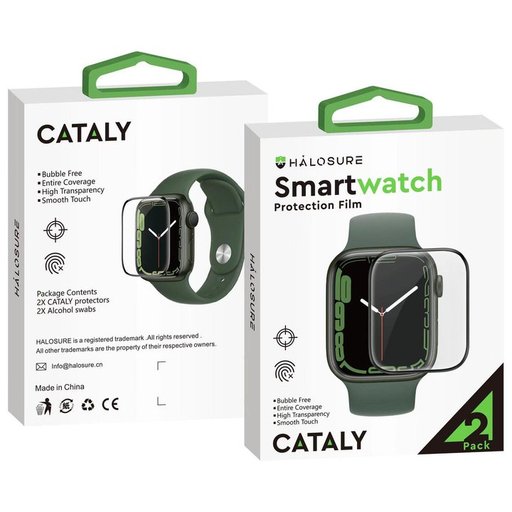 لاصق ساعة اصلي من هلوشور حجم 42mm قطعتين HaloSure Watch Protector 42mm