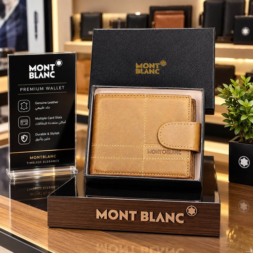 محفظة رجالية جلد طبيعي Men's genuine leather wallet
