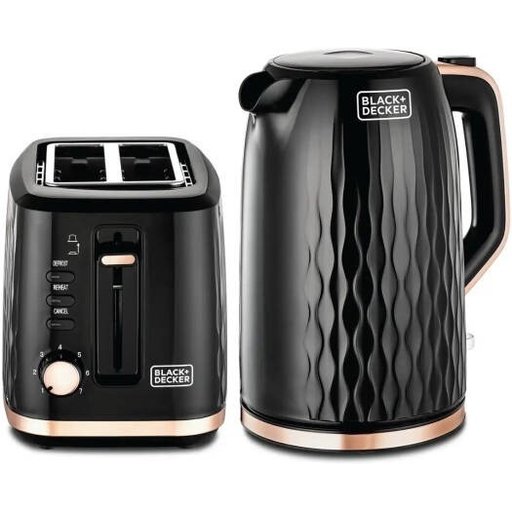 غلاية ماء +محمصة خبر بلاك ان ديكر الاصلي Black & Decker Kettle + Toaster
