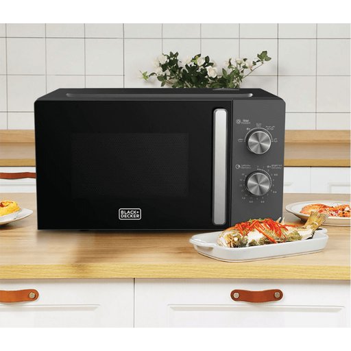 مايكرويف 20 لتر بلاك ان ديكر الاصلي مع ضمان حقيقي Microwave 20L Black and decker
