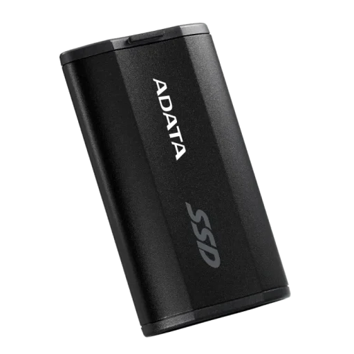 إي داتا SD810 4 تيرابايت يو إس بي-سي 3.2 Gen 2x2 IP68 SSD خارجي محمول - أسود ADATA SD810 4TB USB-C 3.2 Gen 2x2 IP68 Portable External SSD - Black