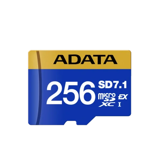 إي داتا Premier Extreme 256 جيجابايت بطاقة مايكرو إس دي إكسبريس لـ نينتندو سويتش 2 - U3 V30 ADATA Premier Extreme 256GB microSDXC SD7.1 Express Card for Nintendo Switch 2 - Up to 800/700MB/s