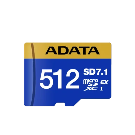 إي داتا Premier Extreme 512 جيجابايت بطاقة مايكرو إس دي إكسبريس لـ نينتندو سويتش 2 - U3 V30 ADATA Premier Extreme 512GB microSDXC SD7.1 Express Card for Nintendo Switch 2 - Up to 800/700MB/s