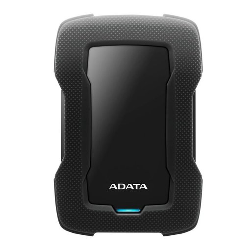 إي داتا HD330 محرك أقراص صلبة خارجي مقاوم للصدمات 5 تيرابايت USB 3.2 Gen 1 - أسود ADATA HD330 5TB USB 3.2 Gen 1 Shock-Resistant External Hard Drive - Black