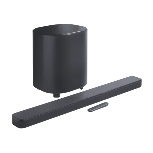 ساوند بار JBL 5.1 بقدرة 750 واط مع تقنية Dolby Atmos ومضخم صوت لاسلكي JBL Bar 500MK2 5.1-Channel Dolby Atmos Soundbar with Wireless Subwoofer - Black