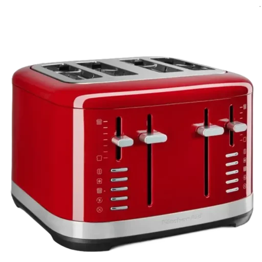 محماصة خبز لأربع شرائح من كيتشن إيد (Red) KitchenAid 4 SLICE TOASTER (Red)