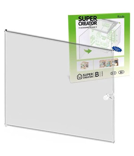 أبواب شفافة للمجسمات Transparent Doors for Miniature Models