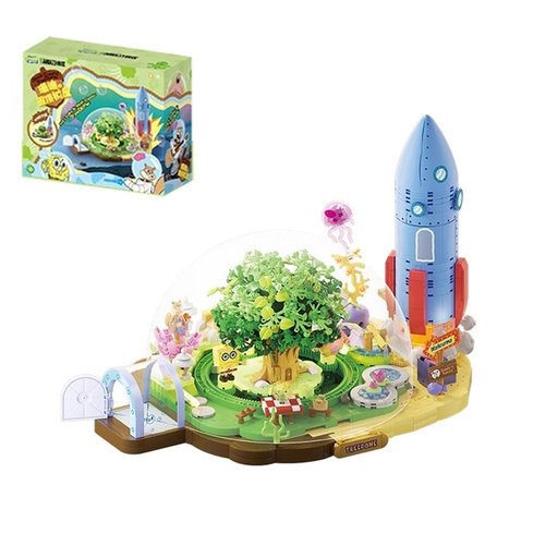 منزل ساندي – مكعبات تركيب سبونج بوب SpongeBob Sandy House Building Blocks Set