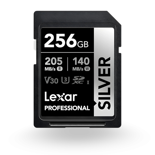 Lexar Ram 256G 205mb/s v30 sliver Lexar Ram 256G 205mb/s v30 sliver