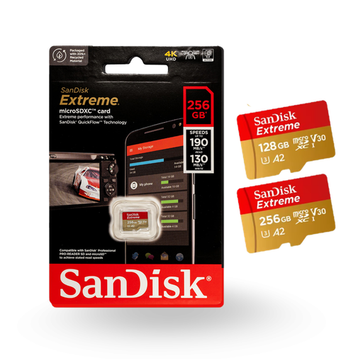 كارت ذاكرة SanDisk Micro SD – سرعة (190MB/s (4K UHD كارت ذاكرة SanDisk Micro SD – سرعة (190MB/s (4K UHD