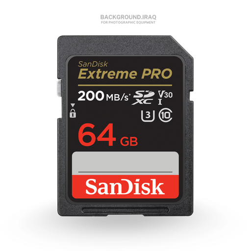 SanDisk Extreme PRO SDXC UHS-I 64GB (200MB/s) SanDisk Extreme PRO SDXC UHS-I 64GB (200MB/s)
