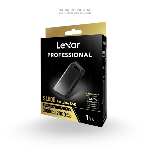 Lexar® SL600 USB 3.2 Type-C Portable External SSD 1TB & 2TB Lexar® SL600 USB 3.2 Type-C Portable External SSD 1TB & 2TB