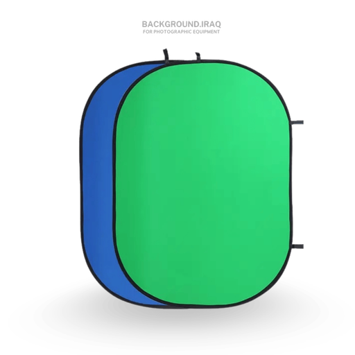 Collapsible Backdrop 1.5x2m / 2-in-1 (Blue&Green) Collapsible Backdrop 1.5x2m / 2-in-1 (Blue&Green)
