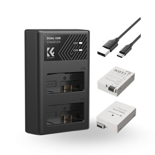Canon LP-E8 Battery and Charger Set with Dual Slot Charger for Canon EOS 700D 650D 550D X7i X6i X5 Canon LP-E8 Battery and Charger Set with Dual Slot Charger for Canon EOS 700D 650D 550D X7i X6i X5