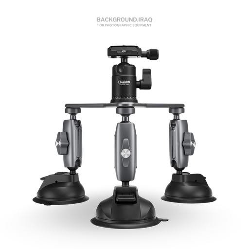 TELESIN Car Mount with 3 Suction Cups TELESIN Car Mount with 3 Suction Cups