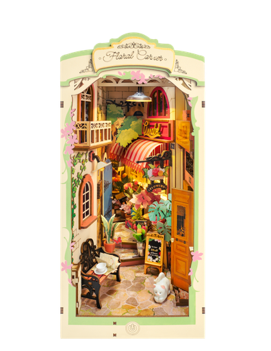 زاوية الأزهار المصغّرة Floral Corner Book Nook