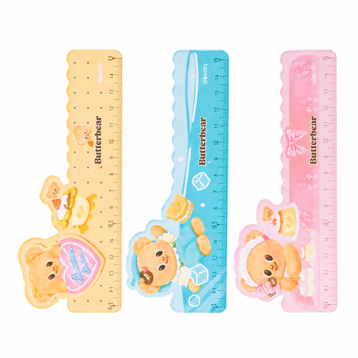 مسطرة 15 سم بتصميم الدب اللطيف 15 cm Cute Bear Ruler