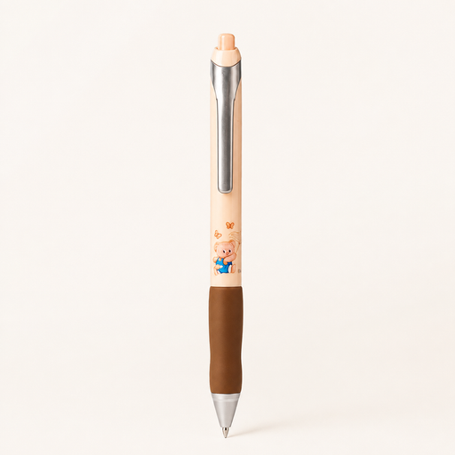 قلم حبر كبس بتصميم الدب اللطيف Cute Bear Click Pen