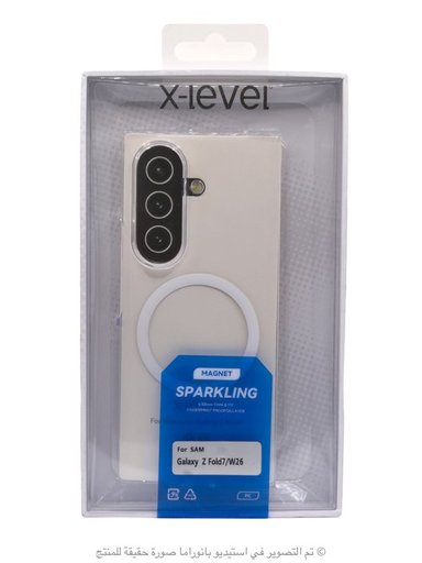 كفر X-Level Sparkling سامسونج Z Fold7 / W26 X-Level Sparkling Samsung Z Fold7 W26 Case