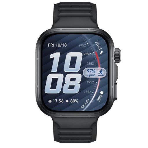 ساعة HUAWEI WATCH FIT 5 Pro الذكية بشاشة 1.92 إنش AMOLED وزجاج سافاير وتخطيط قلب ECG وغطس 40 متر وبطارية 10 أيام HUAWEI WATCH FIT 5 Pro