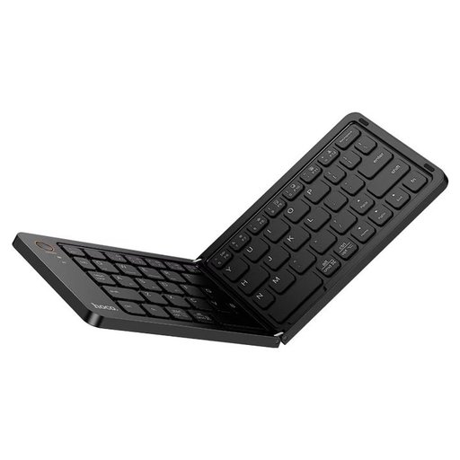 كيبورد لاسلكي قابل للطي hoco GM71 Proficient بلوتوث 5.2 بـ67 مفتاح صامت hoco GM71 Proficient Folding Keyboard