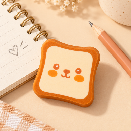 ممحاة توست لطيفة Cute Toast Eraser