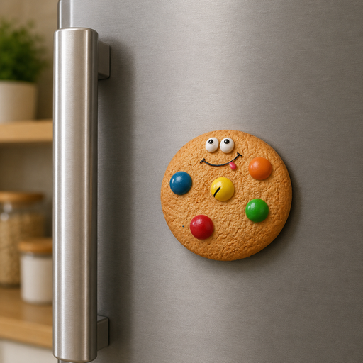 مغناطيس ثلاجة البسكويت الملون Colorful Cookie Fridge Magnet