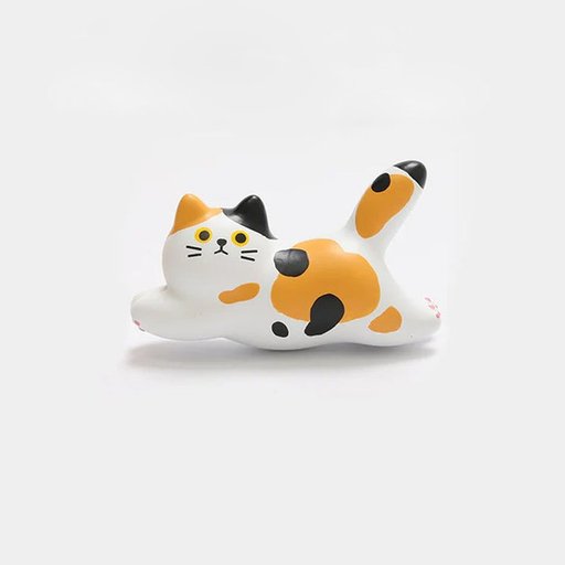 مغناطيس ثلاجة القط ثلاثي الألوان Tricolor Cat Fridge Magnet