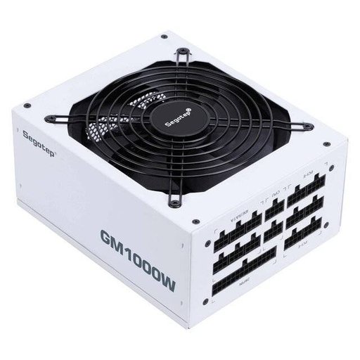 وحدة تزويد الطاقة Segotep GM 1000W [وحدات نمطية] 80+ ذهبية (أبيض) pc