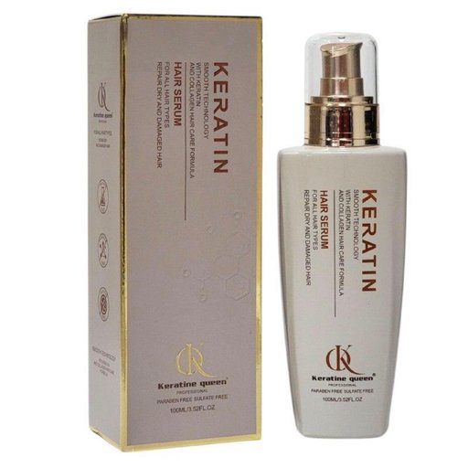 سيروم كيراتين كوين للشعر Keratin Queen Hair Serum 100 ml