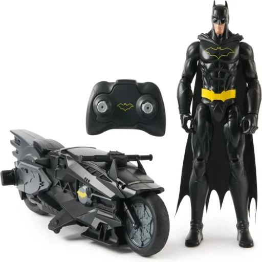 سبين ماستر (دي سي RC) دراجة بات سايكل كور 12 بوصة RC Spin Master (DC RC) 12Inch Core Batcycle RC