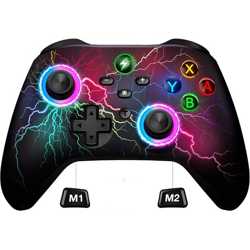 وحدة تحكم لاسلكية مطورة (Switch 2) لأجهزة Nintendo Switch وOLED وLite، وتدعم أيضاً iOS وAndroid واللعب السلكي  (PC). Upgraded Wireless Switch 2 Controller for Nintendo Switch/OLED/Lite Also for iOS/Android, Wired PC Gaming