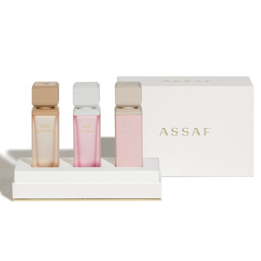 بكج عساف ليدي كولكشن كيفت سيت Assaf Lady Collection Gift Set 3 X 25ml