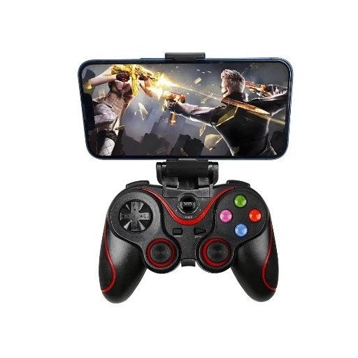 جوستك وايرلس للموبايل مع حامل لتثبيت الهاتف من XO XO-GP5 – Gamepad