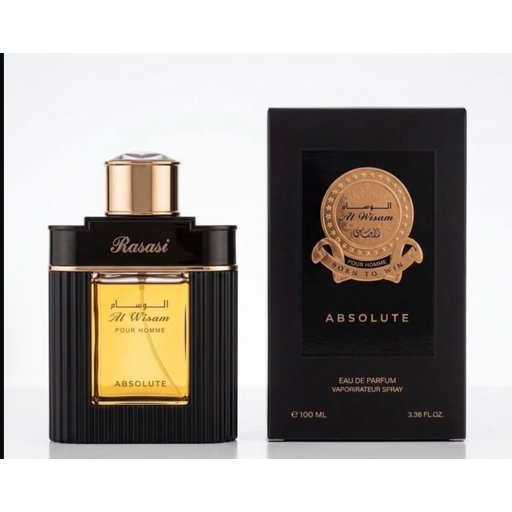 رصاصي الوسام أبسولوت للرجال Al Wisam Absolute Rasasi EDP Pour Homme