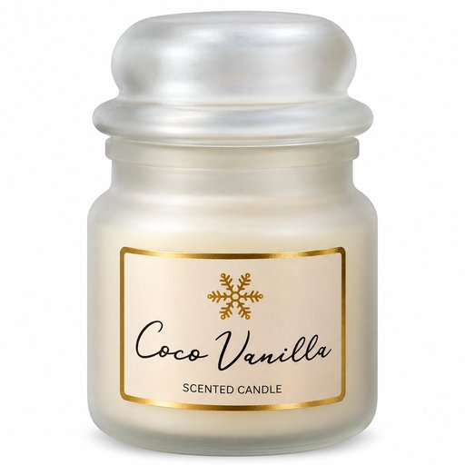 شمعة معطرة برائحة جوز الهند والفانيلا Coco Vanilla Scented Candle