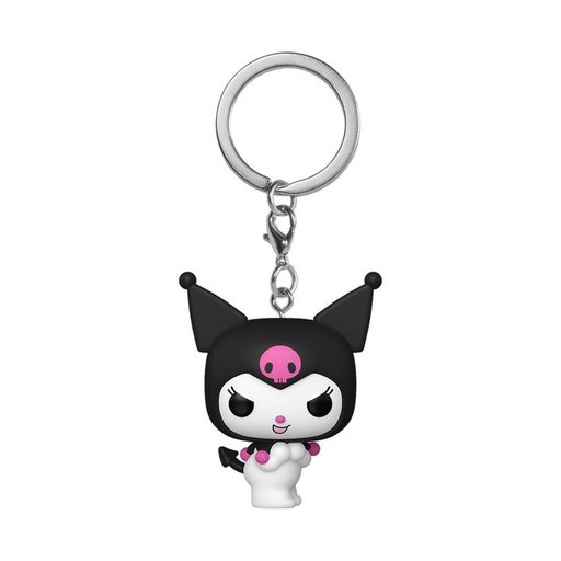 فنكو ميدالية مفاتيح Pocket Pop! Kuromi من Sanrio Funko Pocket Pop! Animation: Sanrio - Kuromi