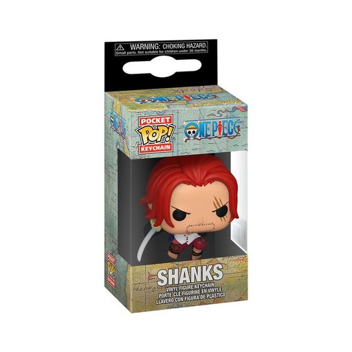 فنكو ميدالية مفاتيح Pocket Pop! Shanks من One Piece Funko Pocket Pop! Animation: One Piece - Shanks