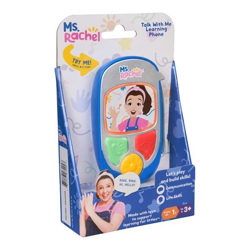 سبين ماستر هاتف تعليمي Ms Rachel Let's Talk Spin Master (Ms Rachel) Let S Talk Learning Phone