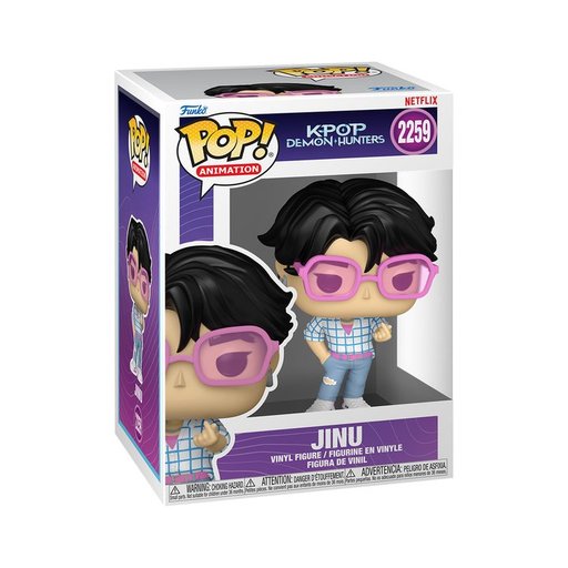 فنكو مجسم Pop! Jinu (Soda Pop) من KPop Demon Hunters Funko Pop! ! Animation: KPOP Demon Hunters - Jinu W/Chase