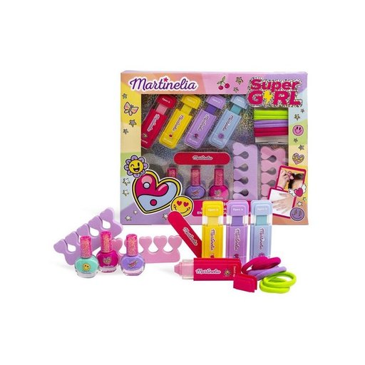 مارتينيليا مجموعة أظافر وشعر Super Girl Martinelia Super Girl Nails & Hair Set