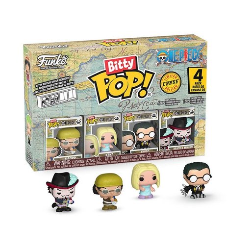 فنكو طقم مجسمات Bitty Pop! ون بيس من 4 قطع السلسلة 4 Funko Usopp Bitty Pop Animation One Piece