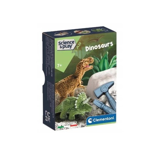 كليمنتوني مجموعة تنقيب صغيرة عن الديناصورات Clementoni Mini Dig Kit Dinosauri (Usa)
