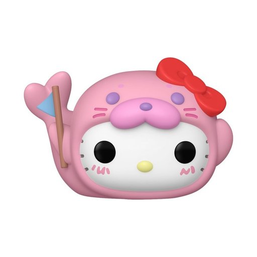 فنكو مجسم Pop! Hello Kitty بزي فقمة صغيرة إصدار حصري Funko Pop! Animation: Sanrio - Hello Kitty Winter (Exc)