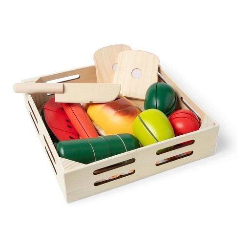 ميليسا آند دوغ مجموعة تقطيع الطعام للعب Cutting Food Melissa & Doug Cutting Food