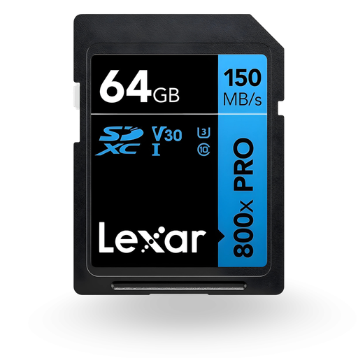 Lexar Ram 64G 150mb/s v30 blue Lexar Ram 64G 150mb/s v30 blue