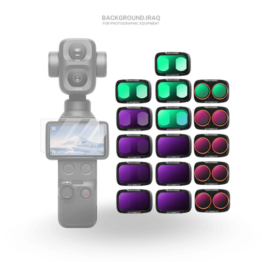 KF Filter Set for DJI Osmo Pocket 4P 16-Pack Full Kit KF Filter Set for DJI Osmo Pocket 4P 16-Pack Full Kit