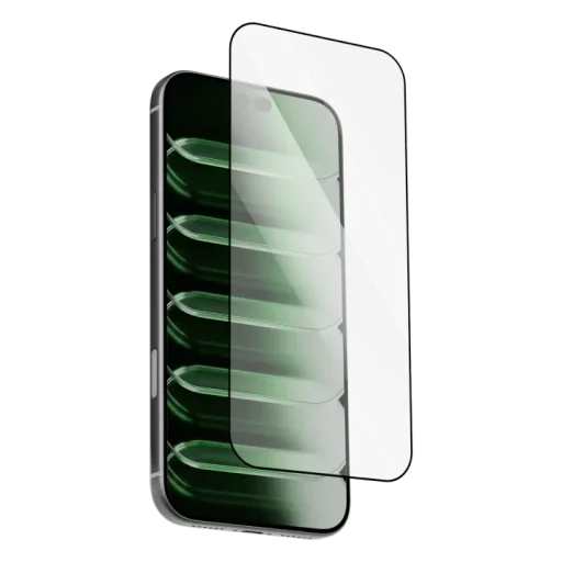 ليفيلو ArmorX واقي شاشة ثلاثي الأبعاد بصلابة 9H لهاتف ايفون 18/17 Pro Max - شفاف Levelo ArmorX 3D 9H Screen Protector for iPhone 18/17 Pro Max - Clear