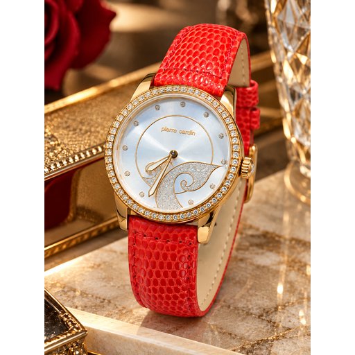 ساعة نسائيه من بيير كاردان الفرنسية Pierre cardin watch